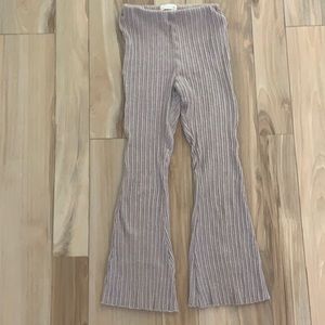 Size small grey urban outfitters flare pants
